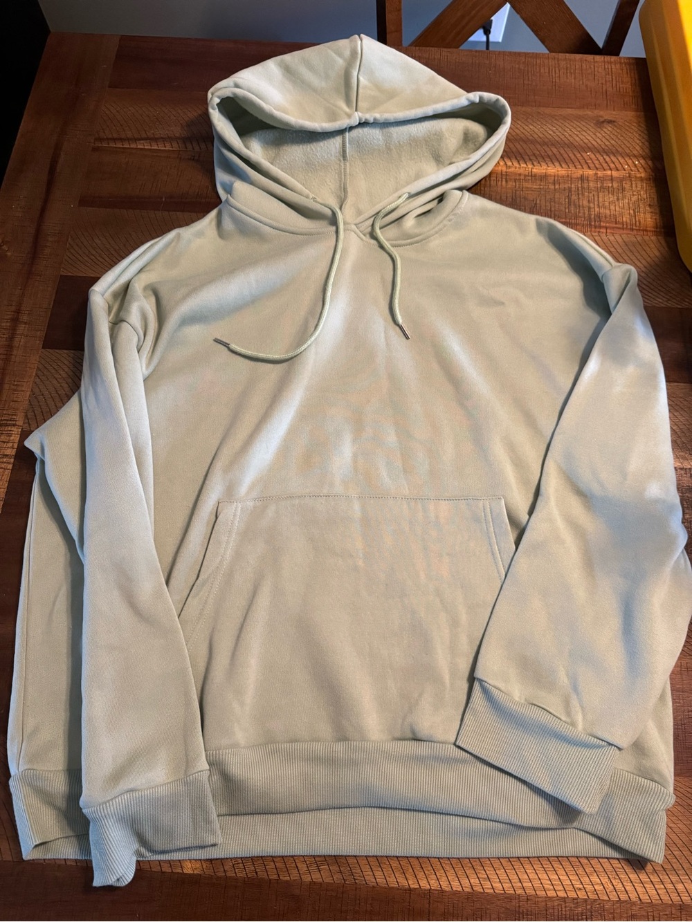 SHEIN Light Sage Pullover Hoodie